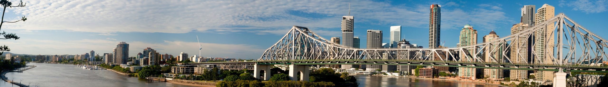 Story Bridge on sunny Brisbane Winter Day